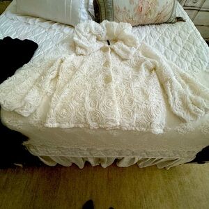 Connie Cream Textured Fabric